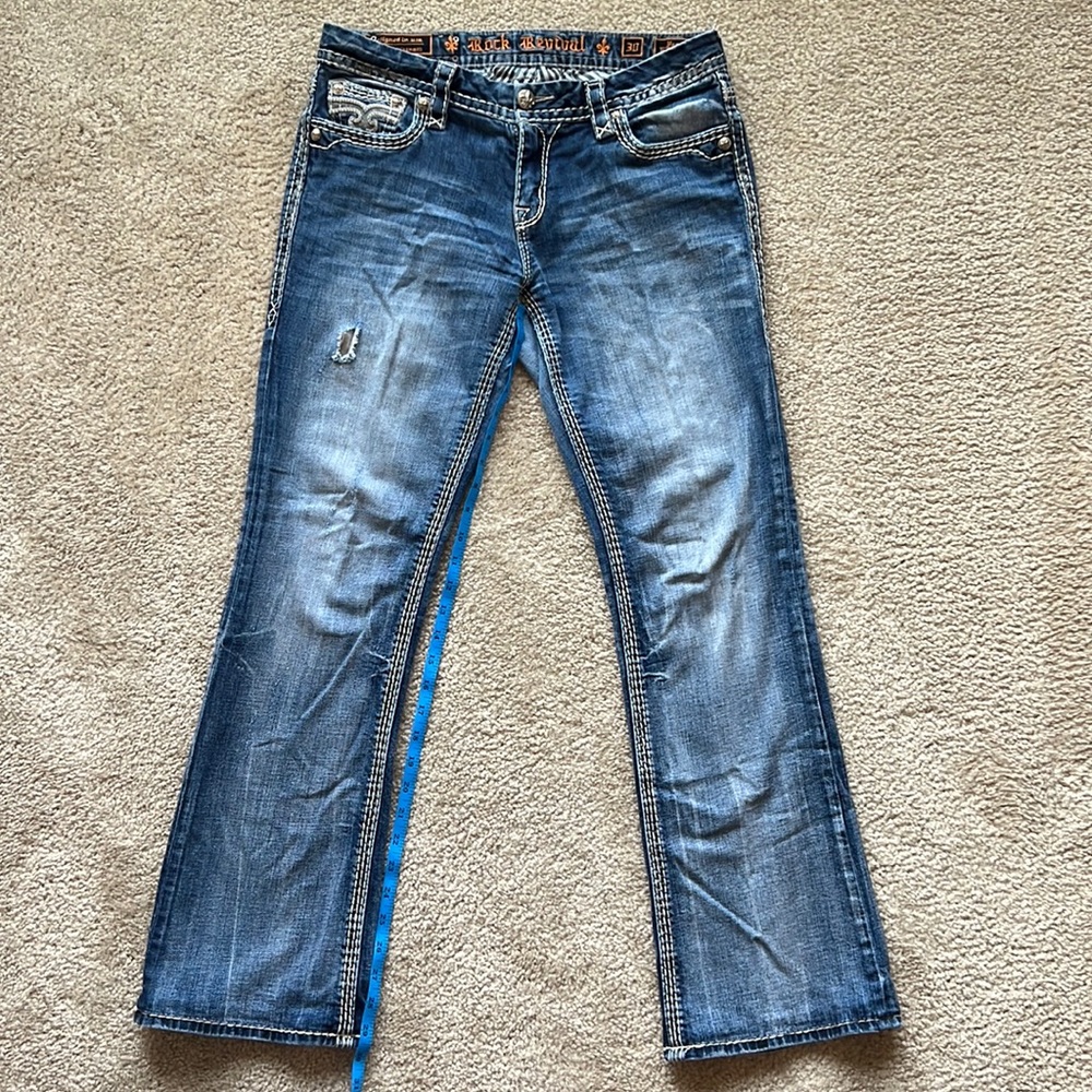 Rock Revival Parol Easy Boot Stretch Jeans. Gently worn.